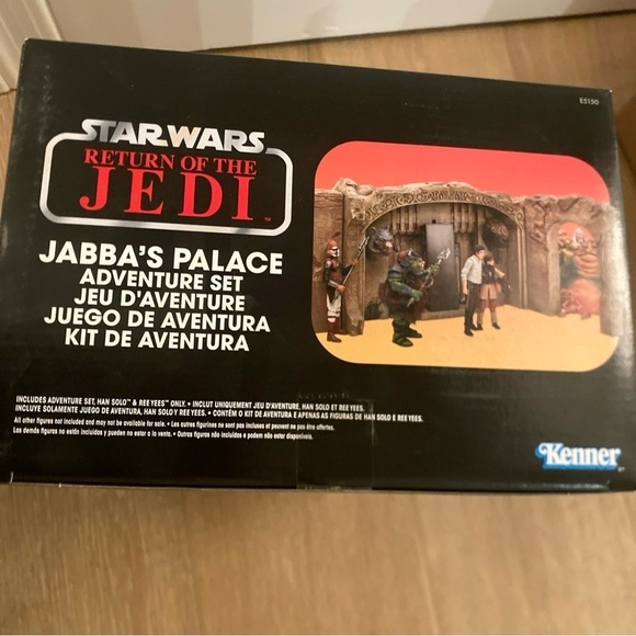 Jabba's Palace Hasbro Star Wars Return of the Jedi includes 2 figures - Picture 7 of 8